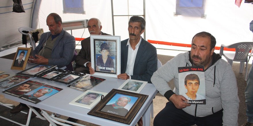 HDP önündeki ailelerin oturma eyleminde 64’üncü gün