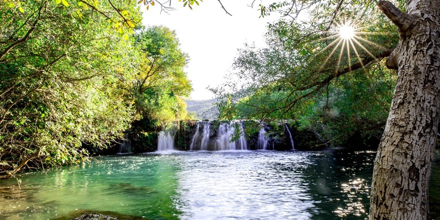 Karasu çayında sonbahar renkleri