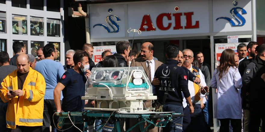 Siirt'te hastane yangını: Hastalar tahliye edildi, 6 hastane personeli yaralı