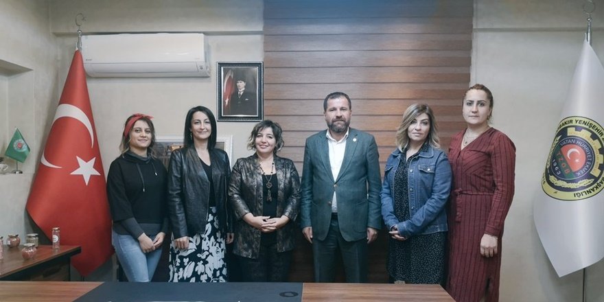 TOBB Kadın Girişimciler Kurulu'ndan Yenişehir Ziraat Odası'na ziyaret