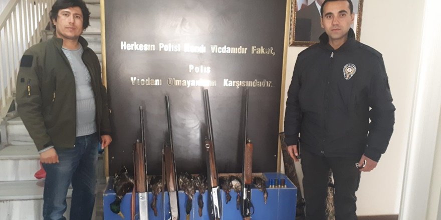 Muş’ta kaçak avcılara ceza yağdı