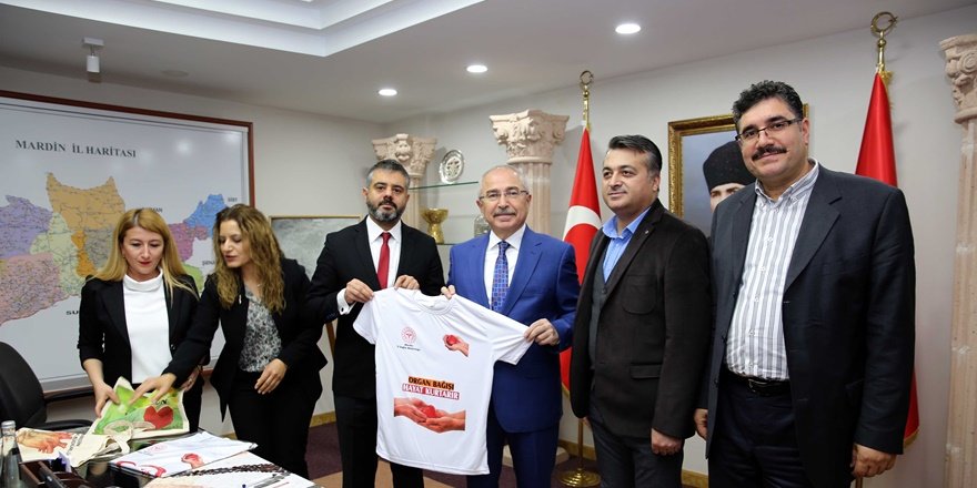 Mardin Valisi’nden organ bağışı