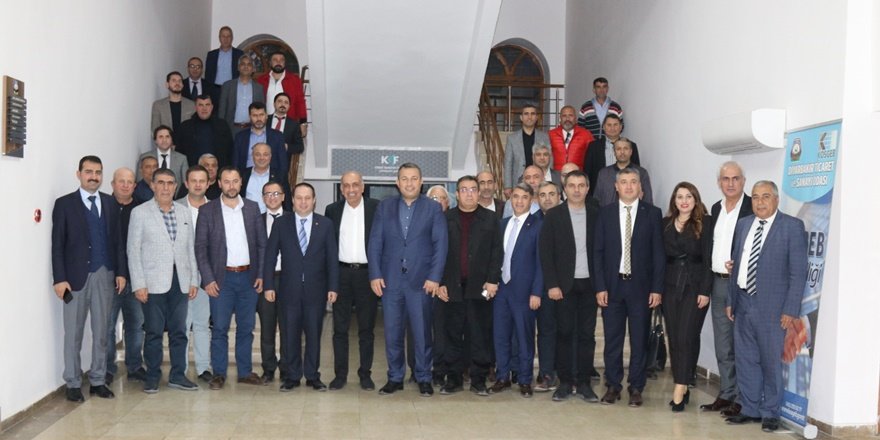 Çanakkale Ticaret Borsası heyetinden DTSO’ya ziyaret