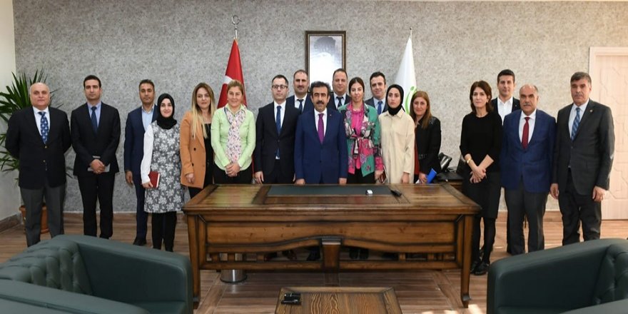 Güzeloğlu’dan Kayapınar ve Yenişehir Belediyelerine ziyaret