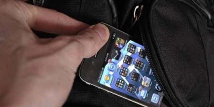 Camiden cep telefonu çalan kişi yakalandı