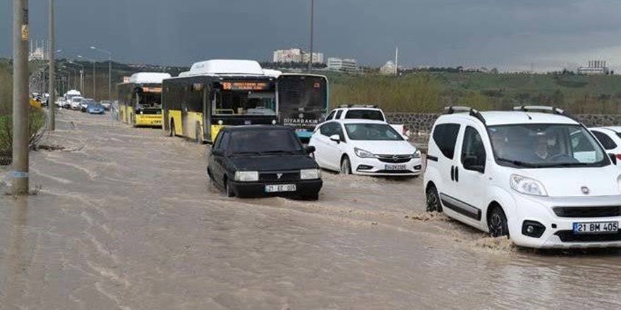 Diyarbakır ve Batman için kuvvetli sağanak uyarısı