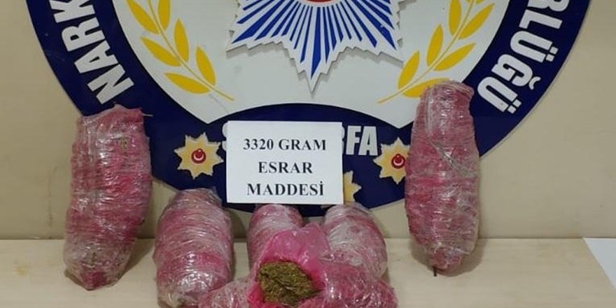 Şanlıurfa’da narkotik operasyonu: 7 tutuklama