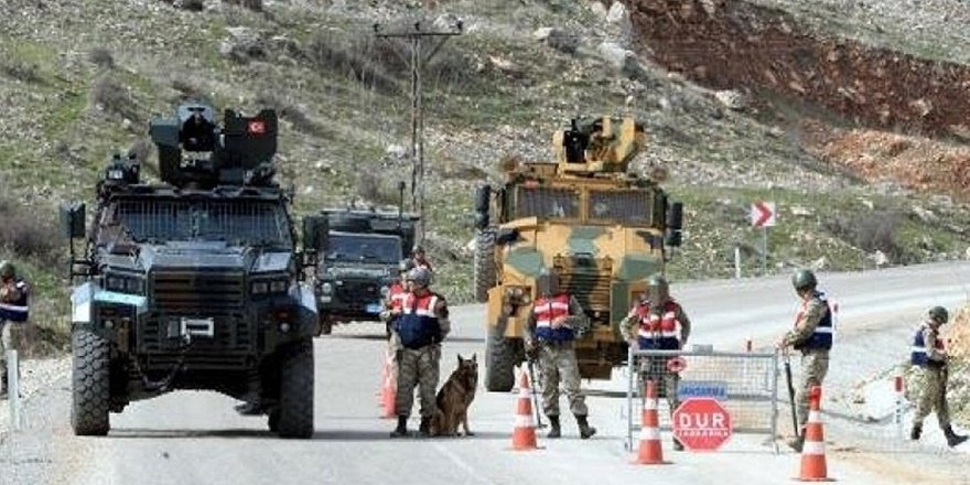 Mardin kırsalında sokağa çıkma yasağı