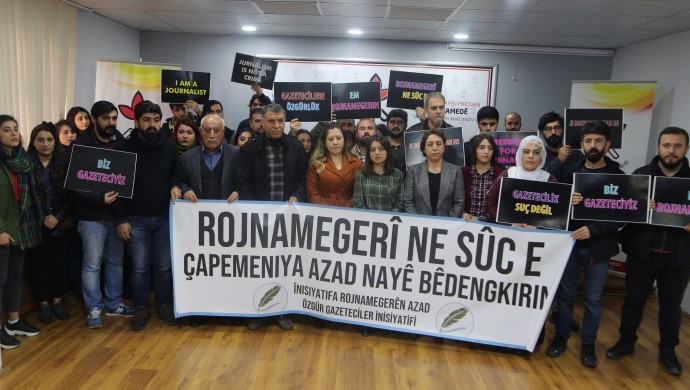 Diyarbakırlı gazeteciler: Aziz Oruç gazeteci, serbest bırakılsın