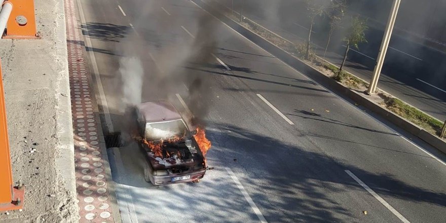 VİDEO - Seyir halinde cayır cayır yandı
