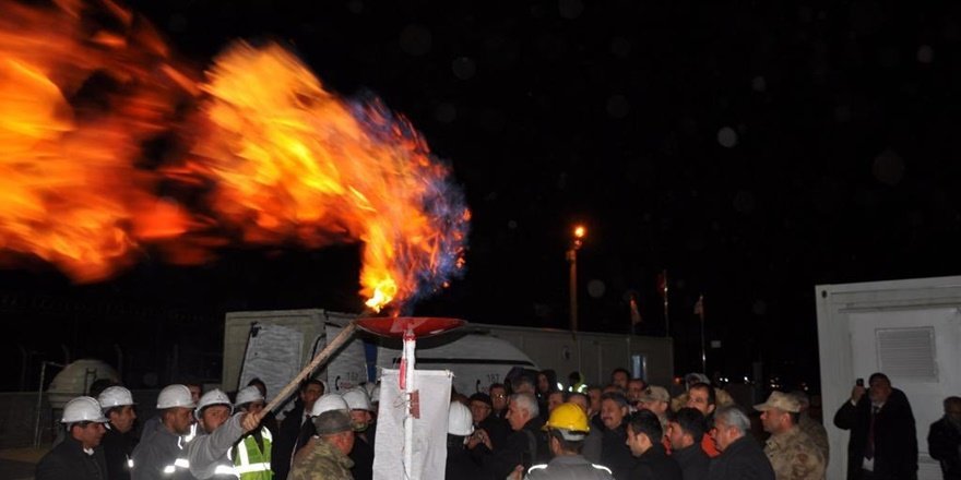 Midyat’ın Düzoba mahallesinde doğalgaz sevinci