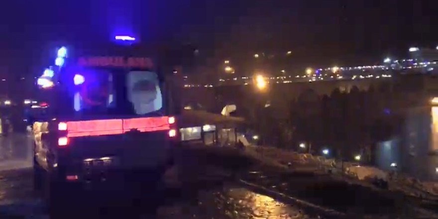 VİDEO - On gözlü köprüde intihar girişimi