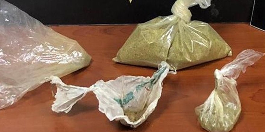 Adıyaman'da narkotik operasyonu: 5 gözaltı