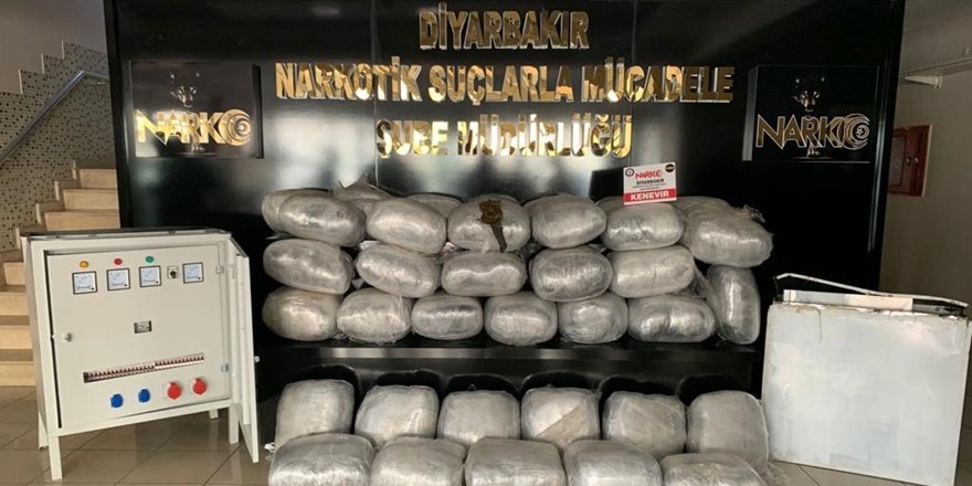 VİDEO - Diyarbakır’da elektrik panosunda uyuşturucu bulundu