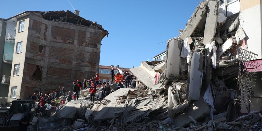 Elazığ'da 4.5 büyüklüğünde deprem