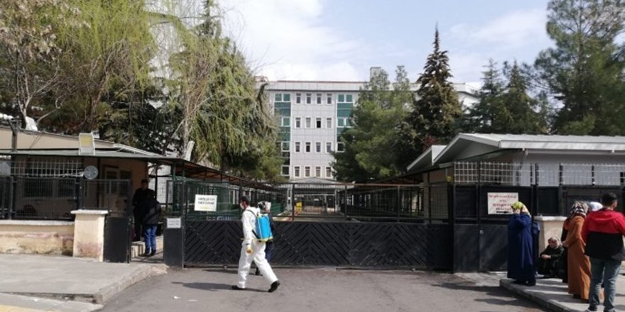 Diyarbakır Adliyesinde koronavirüs önlemi