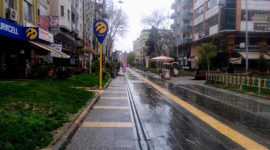 Diyarbakır ‘evde kal’ kampanyasına uydu