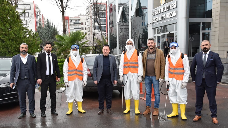 Bağlar Belediyesi’nden koronavirüse  karşı özel ekip