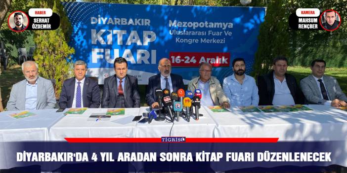 VİDEO - Diyarbakır'da 4 yıl aradan sonra kitap fuarı düzenlenecek