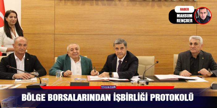 Bölge borsalarından işbirliği protokolü