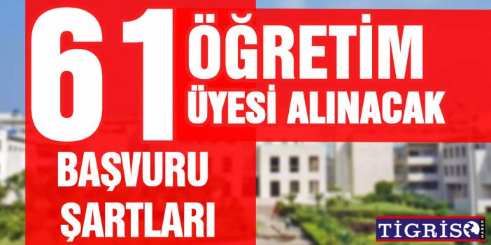 Öğretim Üyesi alınacak! İşte Detaylar....