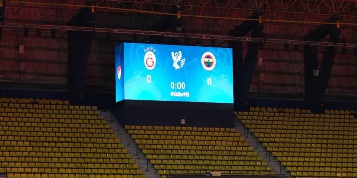 Süper Kupa Finali İptal Edildi