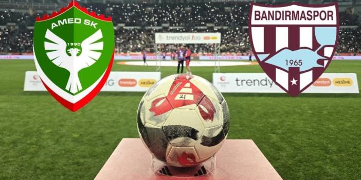 Bandırmaspor - Amedspor maçı öncesi kritik Passolig kararı