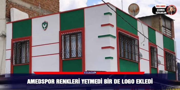Amedspor renkleri yetmedi bir de logo ekledi