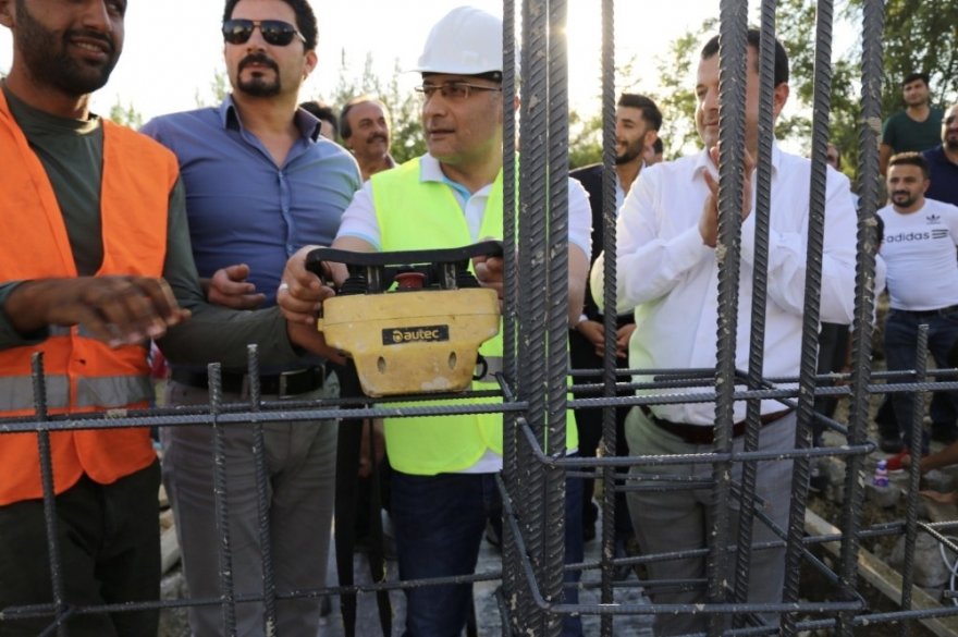 Taziye evinin temeli atıldı