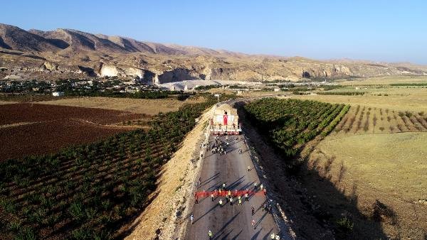 Hasankeyf'te Tarihi Artuklu Hamımı Taşınıyor