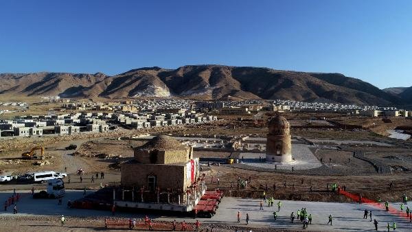 Hasankeyf'te Tarihi Artuklu Hamımı Taşınıyor