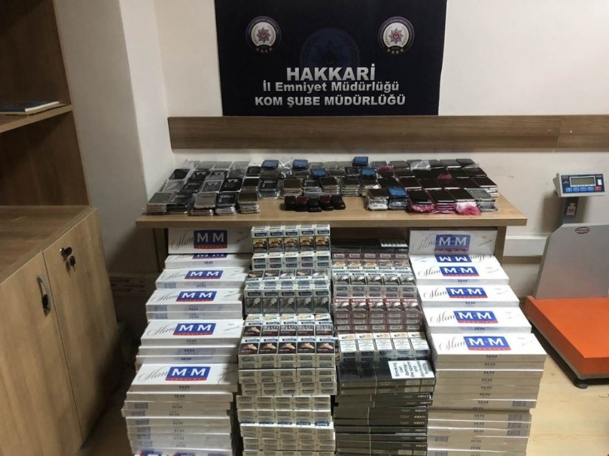 Hakkari’de Kaçakçılık Operasyonu