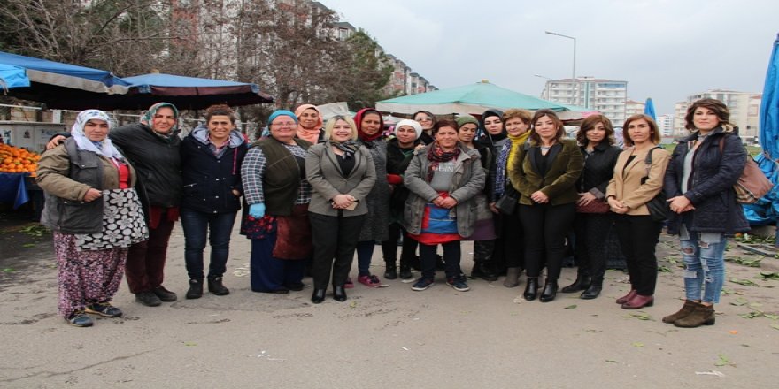 Semt pazarı sorunu için DTSO kadın meclisi devreye girdi!