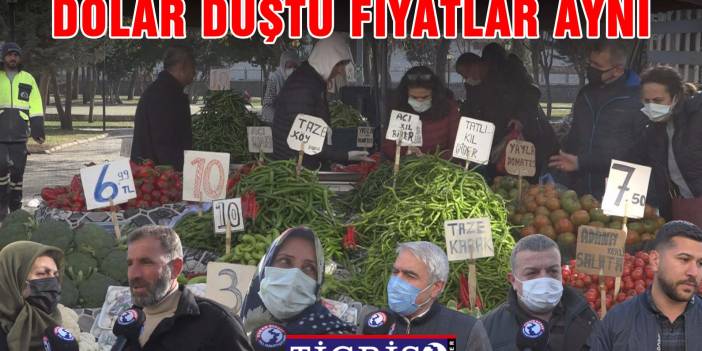 Dolar düştü fiyatlar aynı