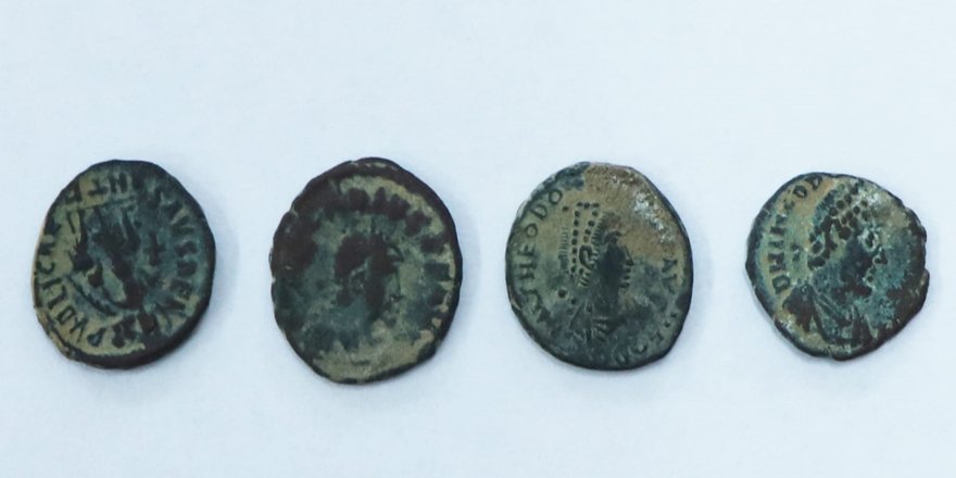 Diyarbakır'da Roma dönemine ait 180 sikke ele geçirildi