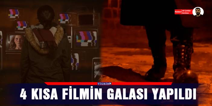 4 Kısa filmin galası yapıldı