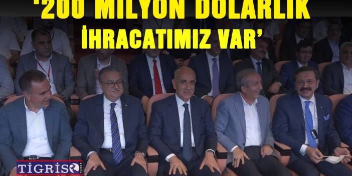 VİDEO - Diyarbakır’daki Tarım Çalıştay’ına katılan Bakan Kirişci