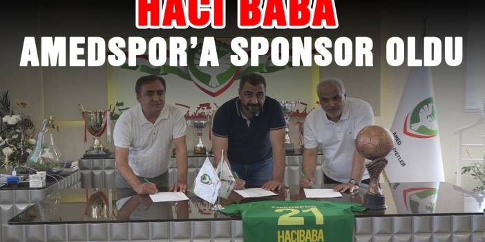 Hacı Baba, Amedspor’a sponsor oldu