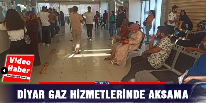 Diyar gaz hizmetlerinde aksama