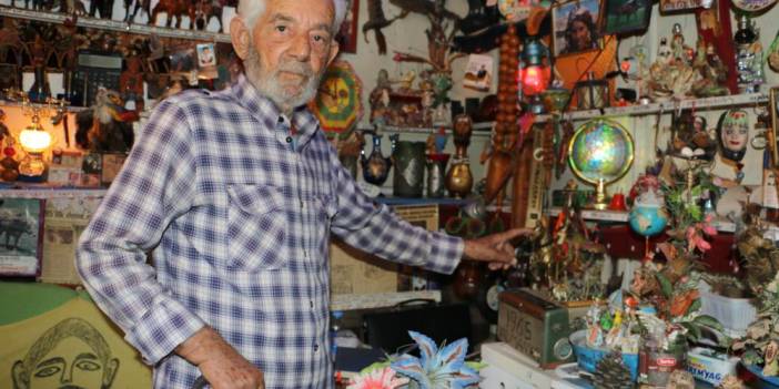 Dersimli Ertaş, Diyarbakır’daki evini antikalarla müzeye çevirdi