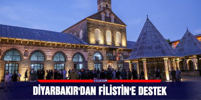 Diyarbakır'dan Filistin'e destek