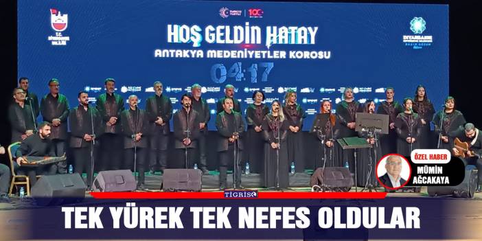 Tek yürek tek nefes oldular