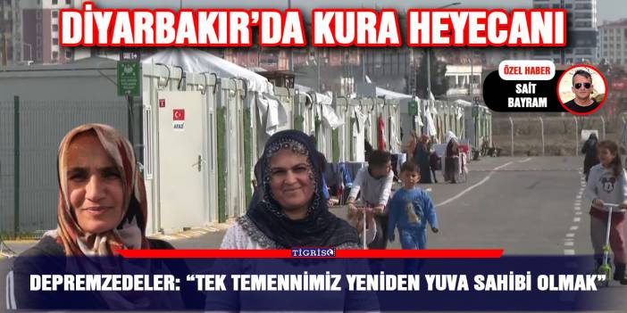 Depremzedeler: “Tek temennimiz yeniden yuva sahibi olmak”