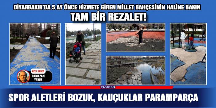 Spor aletleri bozuk, kauçuklar paramparça