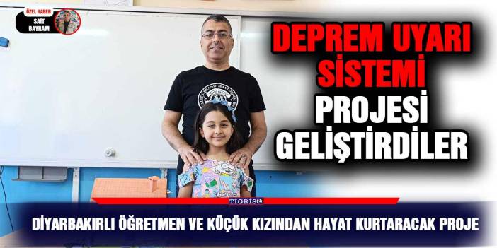 Diyarbakırlı öğretmen ve küçük kızından hayat kurtaracak proje