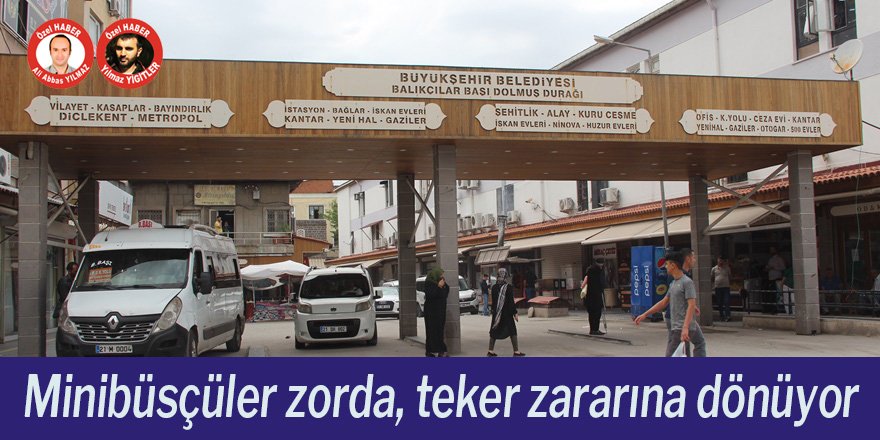 Minibüsçüler zorda, teker zararına dönüyor
