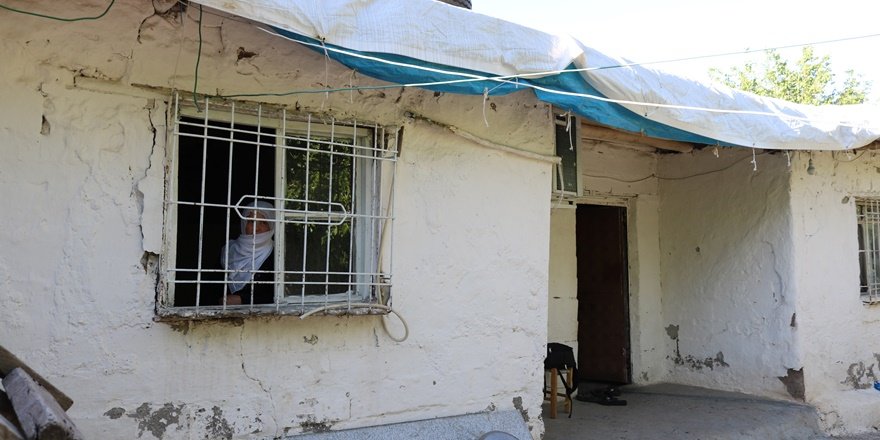 Tek gözlü evde yılanlarla yaşam mücadelesi veriyor