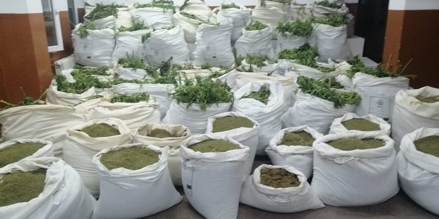 Diyarbakır’da son yılların en büyük uyuşturucu operasyonu