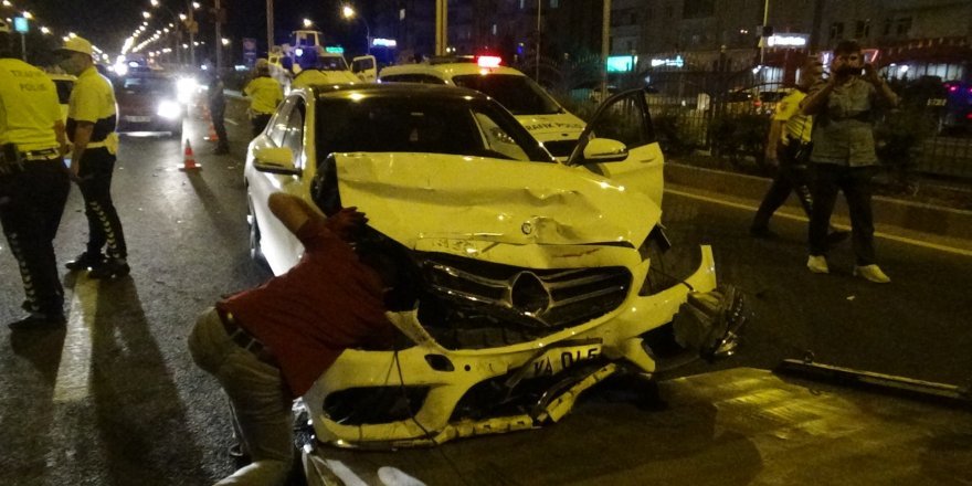 Diyarbakır’da trafik kazası: 3 yaralı