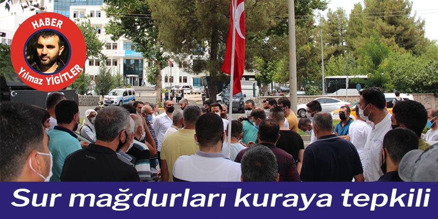 Sur mağdurları kuraya tepkili